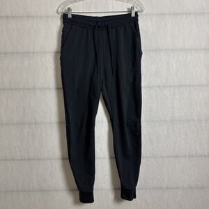 Nike Women's Size Small Black Cotton Blend Tech Fleece Jogger Pants DX0826-010